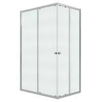 Душевое ограждение Niagara Eco NG-1018-14QMT (100х80х190) прямоугольник,раздвижное,хром,стекло матовое