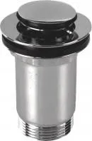 Донный клапан для раковины PlastBrno EUVCR01 click-clack маленький, латунь