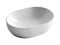 Умывальник Ceramicanova чаша накладная овальная Element 480x350x140мм