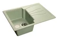 Кухонная мойка GranFest STANDART S-680L салатовый