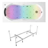 Гидро-аэромассажный комплект с хромотерапией 6 в 1 Lavinia Boho Easter Pro 36228HAC