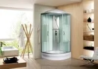 Душевая кабина Мономах 90/24 С МЗ, 900х900х2100, полукруг