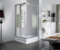 Душевое ограждение Мономах КДУ 80/180 МЗ, 800х800х1800, квадрат