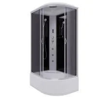 Душевая кабина Niagara Classic NG-2510-14LF 120х80х215, высокий поддон 40 см, стекло тонированное