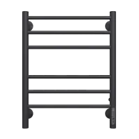 Полотенцесушитель электрический TERMINUS Аврора П6 450х600 электро КС 9005 матовый