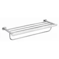 Полотенцедержатель с полкой WONZON & WOGHAND, Хром (WW-8481)