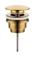 Донный клапан для раковины Grocenberg GB106 Золото