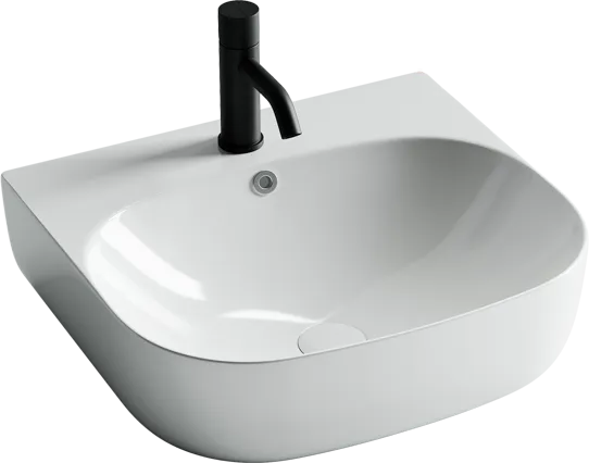 Умывальник Ceramicanova чаша накладная овальная Element 480x350x130мм