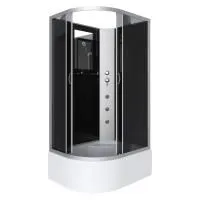 Душевая кабина Niagara Classic NG-2510-14RBKG 120х80х200, высокий поддон 40 см, стекло тонированное