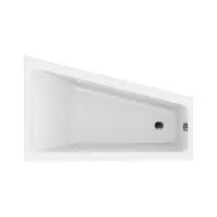 Ванна асимметричная Cersanit CREA 160x100 правая белый, P-WA-CREA*160-RNL