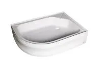 Поддон душевой Wemor 120/80/24 R ассимметрия 1200x800x240 мм