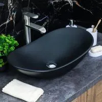 Раковина MELANA MLN-7811AMB (матовая черная)