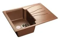 Кухонная мойка GranFest STANDART S-680L терракот