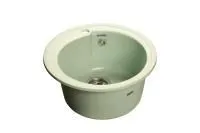 Кухонная мойка GranFest RONDO R-450 салатовый