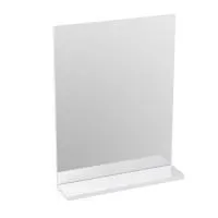 Зеркало с полкой Cersanit MELAR 50 без подсветки прямоугольное универсальная белый, B-LU-MEL