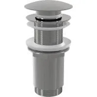 Водослив для умывальника Alcaplast click/clack 5/4", с большой заглушкой для умывальников,A395