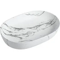 Раковина керамическая, накладная SantiLine SL-7022MM