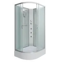 Душевая кабина Niagara Classic NG-33394-14RBKG 130х90х200, средний поддон 26 см, стекло матовое