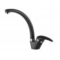 Смеситель для кухни AquaSanita Ambra 2813 601 black metallic