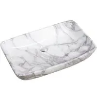 Раковина керамическая, накладная,  SantiLine SL-7027