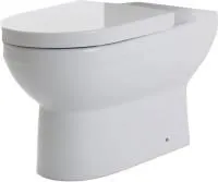 Чаша унитаза Bravat New Moon CX01014UW-P-RUS в комплекте с сидением микролифт