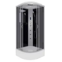 Душевая кабина Niagara Classic NG-3501-14F 90х90х215, средний поддон 26 см, гидромассаж, стекло тонированное