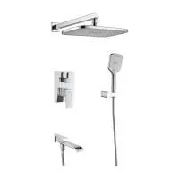 Душевая система встраиваемая Shevanik S4035, хром