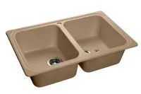 Кухонная мойка GranFest STANDART S-780K топаз