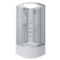 Душевая кабина Niagara Classic NG-2309-14BKG 100х100х200, высокий поддон 40 см, стекло матовое