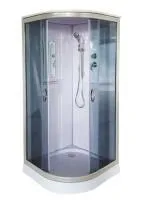 Душевая кабина Niagara Classic NG-116-15T 90х90х215, низкий поддон 15 см, стенки акрил, стекло тонированное, хром