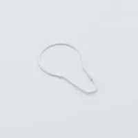 Набор колец для шторы в ванную комнату Iddis, белый RINMWT0i15