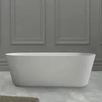 Ванна из искусственного камня ABBER Stein AS9606 белая матовая