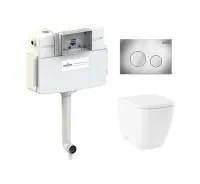 Комплект инсталляции и унитаза 4 в 1 Lavinia Boho Relfix One 77060222