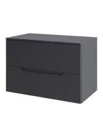 Orange Line Li-80TugMDF Тумба подвесная 80 столешница МДФ, матовый графит