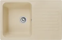 Кухонная мойка GranFest QUARZ 78 бежевый