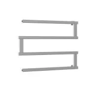 Полотенцесушитель водяной Stinox Optima 700x500, боковое подключение, хром, 1/2" ВР (внутренняя резьба), 4 перекладины