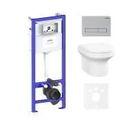 Комплект инсталляции и унитаза 6 в 1 Lavinia Boho Grance Hill Rimless 87561003