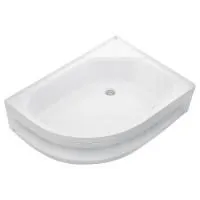 Поддон душевой Wemor 110/80/24 R ассимметрия 1100x800x240 мм
