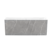 Акриловая ванна в наборе 3 в 1: отдельностоящая ванна, ножки, экран Wellsee Pure BY Wellsee 230705000