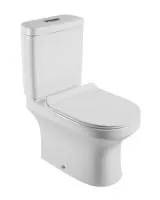 Унитаз-компакт Agger AT04000 безободковый, сиденье с микролифтом