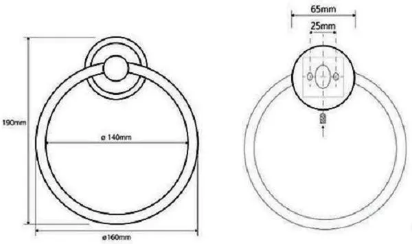 Держатель для полотенец Bemeta Retro 144104067