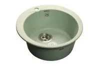 Кухонная мойка GranFest RONDO R-480 салатовый