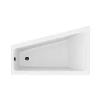 Ванна асимметричная Cersanit CREA 160x100 левая белый, P-WA-CREA*160-LNL