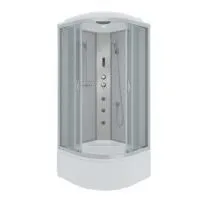 Душевая кабина Niagara Classic NG-2308-14F 90х90х215, высокий поддон 40 см, стекло матовое Душевая кабина Niagara Classic NG-2308-14F 90х90х215, высокий поддон 40 см, стекло матовое