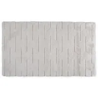 Коврик для ванной 1-ый Fixsen DIAMONT, FX-9050A, бежевый, 70х120 см