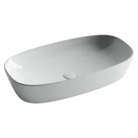 Умывальник Ceramicanova чаша накладная овальная Element 700x375x140мм
