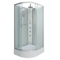 Душевая кабина Niagara Classic NG-33184-14RBKTG 110х80х210-240, средний поддон 26 см, стекло матовое