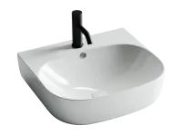 Умывальник Ceramicanova накладной прямоугольный пристенный Element 490x445x145мм