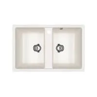 Кухонная мойка Ulgran U-608-341, ультра-белый