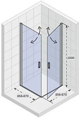 Душевой уголок Riho Novik Z209 90x90 GZ2090090